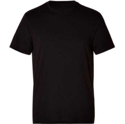 Black dry fit sportswear T-shirt